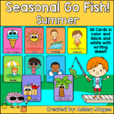 Summer Seasonal Fun Go Fish Game - Themed Game