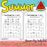 i spy summer | watermelon day | summer vacation