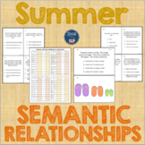 Summer Semantic Relationships