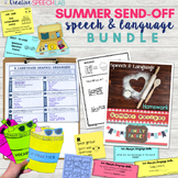 Summer Send-Off Speech & Language Bundle