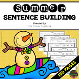 Kindergarten Sentence Building - First Grade Sentence Buil