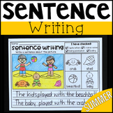 Summer Sentence Writing Worksheets