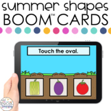 Summer Shape Identification Boom™ Cards - Distance Learnin