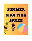 Summer Shopping Spree - Budgeting Activity