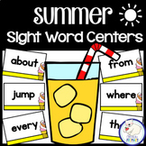 Summer Activities | Summer Sight Word Centers & Practice, 