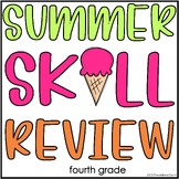 Summer Skill Review Fourth Grade