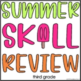 Summer Skill Review Third Grade