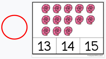 Preview of Summer - Snail Shells - Counting Sets 1-30 - Google slide activities