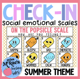 Summer Social Emotional Learning Scales | Check In With Students