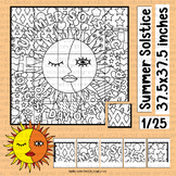 Summer Solstice Activities Sun Bulletin Board Pop Art Colo