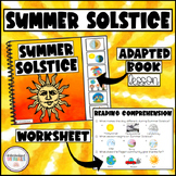 Summer Solstice Adapted Book for Special Ed - Summer Solst