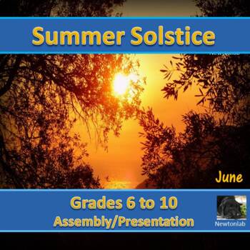 Preview of Summer Solstice - June 2021 - Grades 6 to 10