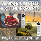 Summer Solstice Writing Prompts FREEBIE / Writing Practice