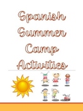 Summer Spanish Camp Activities Beginner Level