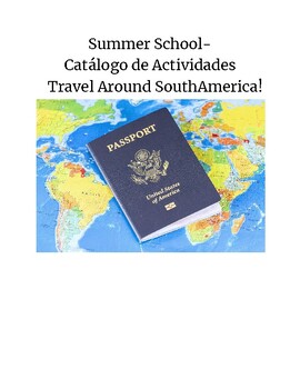 Preview of Summer Spanish Program "Travel to LatinoAmerica!" Part 1