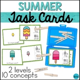 Summer Special Education Task Boxes - Basic Concepts Speec