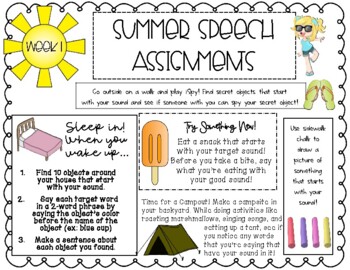 assignments for speech class