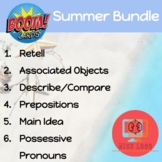 Summer Speech Therapy Bundle Boom Cards™️