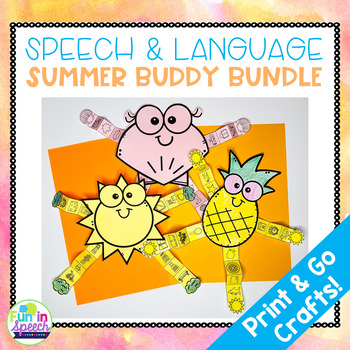 Download Summer Speech Craft Worksheets Teaching Resources Tpt