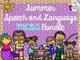 Summer Speech and Language MEGA Bundle