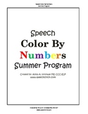 Summer Speech and Language Therapy Program