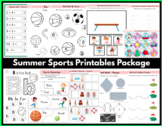 Summer Sports Preschool Printables Package