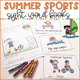 Summer Sports - Sight Word Books