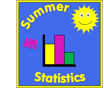 Preview of Summer Statistics - tally & bar charts.
