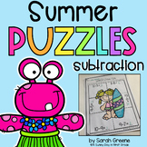 Summer Subtraction Puzzles