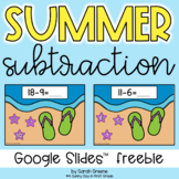 Summer Subtraction for Google Slides™
