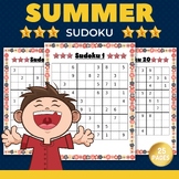 Summer Sudoku Puzzles With Solution - Fun End of the year 