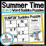 Summer Sudoku Word Puzzles