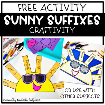 Preview of Summer Suffixes End of the Year Activities Free