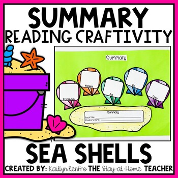 Preview of Summer Summary Reading Craft