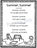 Summer, Summer Printable Poem