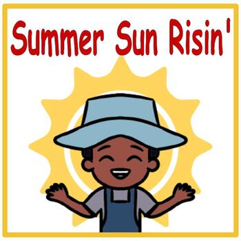 Preview of Summer Sun Risin Reading Activities