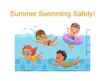 Preview of Summer Swimming Safety! Social Story