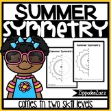 Summer Symmetry Drawing Activity for Art and Math