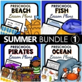 Summer Theme Preschool Lesson Plan and Summer Activities BUNDLE 1