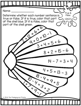 summer themed first grade math packet by the pedagogical pickle