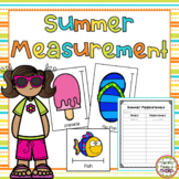 Summer Themed Measurement - Inch, Half-Inch, and Centimeter