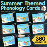 Summer Themed Phonology Cards | 360 cards