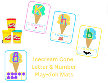 Preview of Summer-Themed Popsicle Numbers & Letters Classroom Decorations: