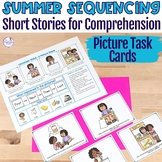 Summer Themed Sequencing Stories with Pictures for Languag
