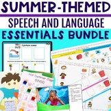 Summer Speech and Language Activities for Preschool & Elementary