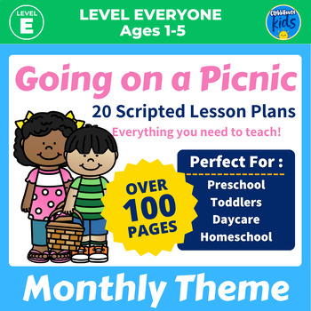 Preview of Summer Themes | Picnic Unit for Preschool