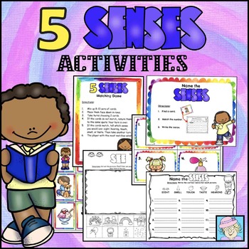Preview of Five Senses Activities Kindergarten First Grade