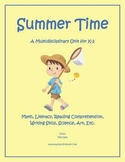 "Summer Time" Math and Literacy Unit - Aligned with Common