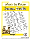 Summer Time - Print, Answer & Color Worksheets - 5 Pages