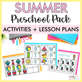 Summer Toddler + Preschool Activities | Preschool Curricul